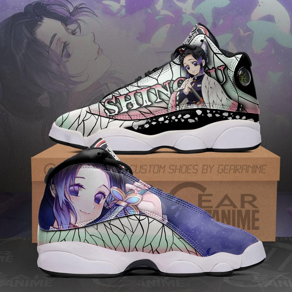 Shinobu Kocho Sneakers Custom Anime Demon Slayer Shoes