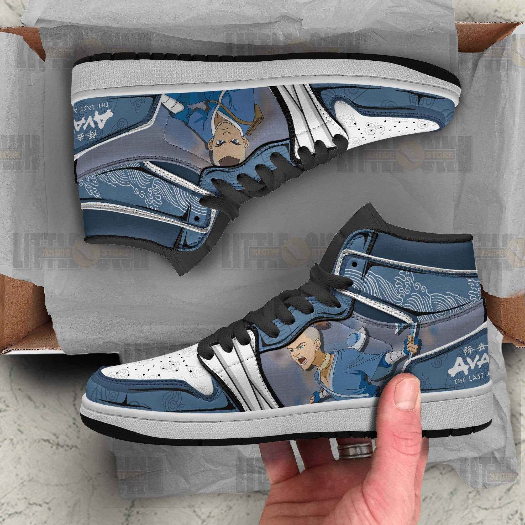 Sokka JD Sneakers Custom Avatar: The Last Airbender Anime Shoes - HomeFavo