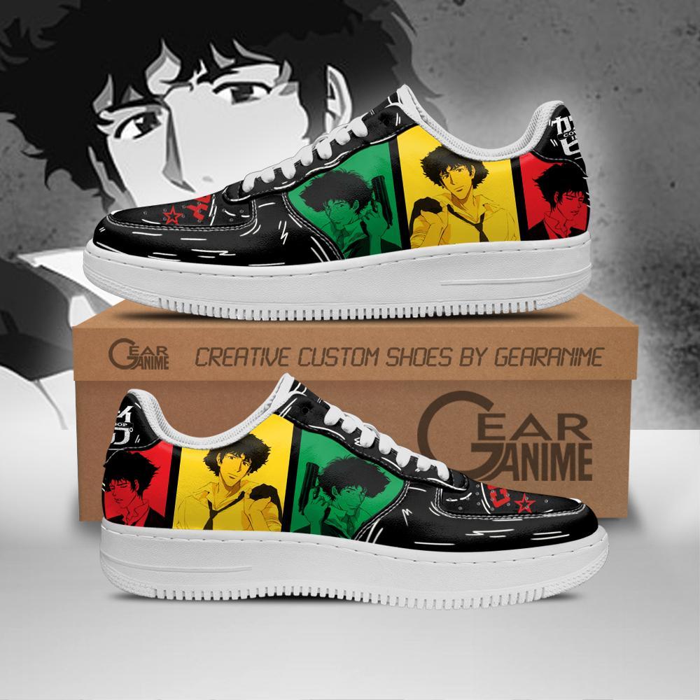 Spike Spiegel Sneakers Cowboy Bebop Anime Custom Shoes PT10 - HomeFavo