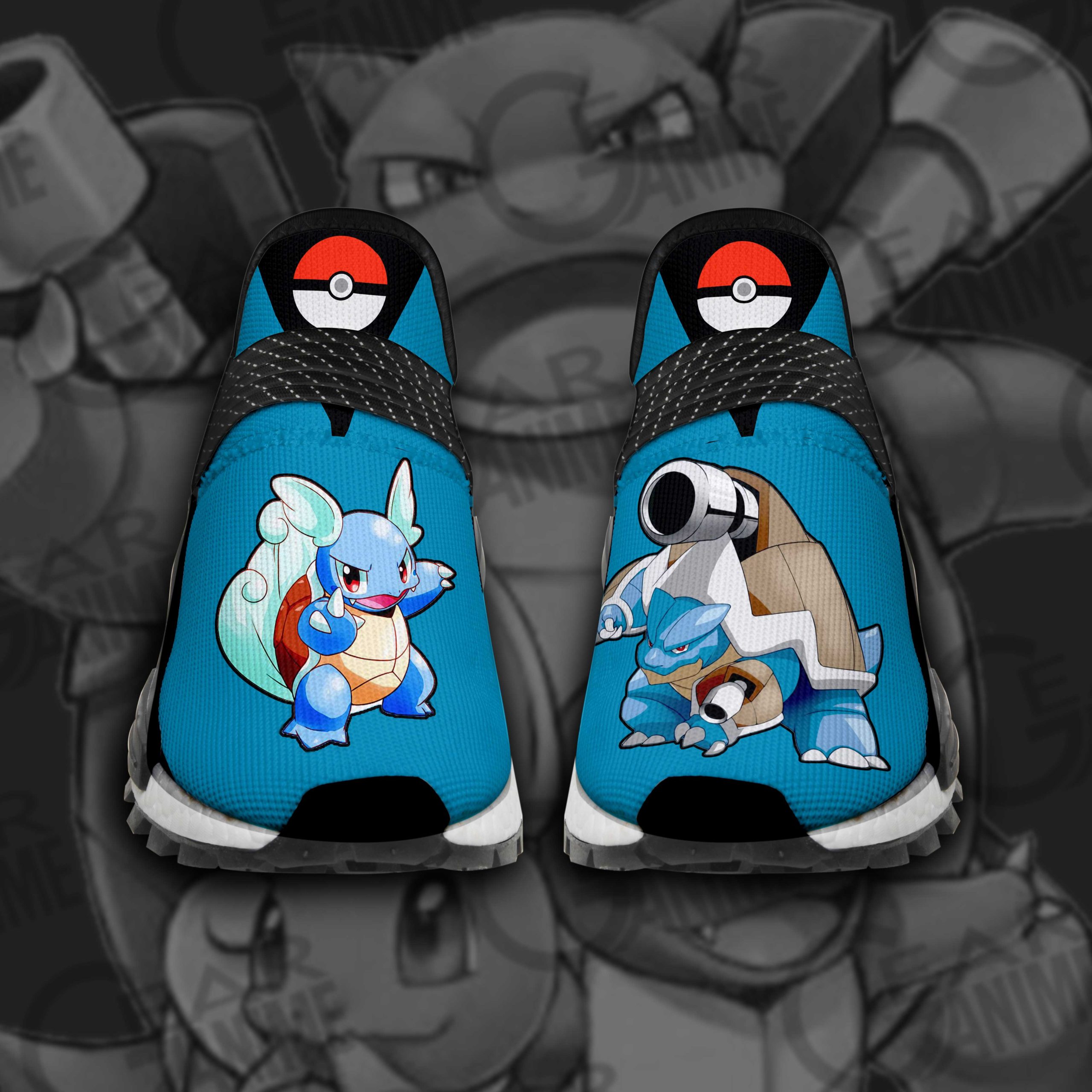 Squirtle Shoes Pokemon Custom Anime Shoes TT11