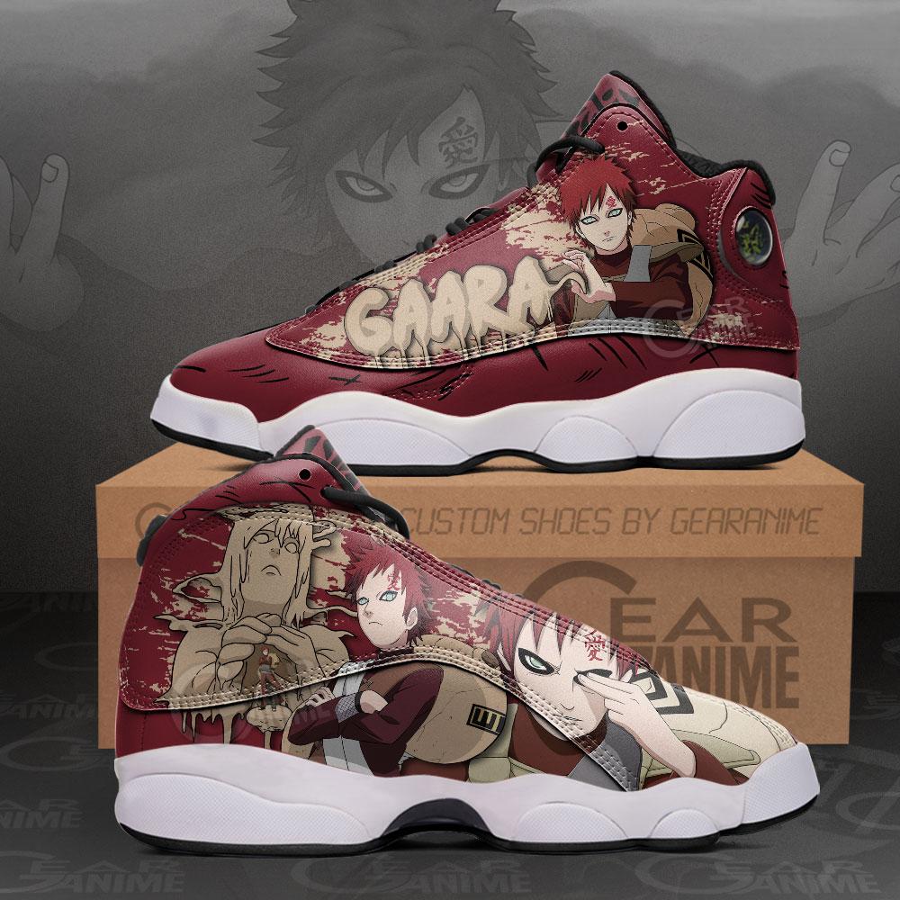 Sunagakure Gaara Sneakers Custom Anime Naruto Shoes