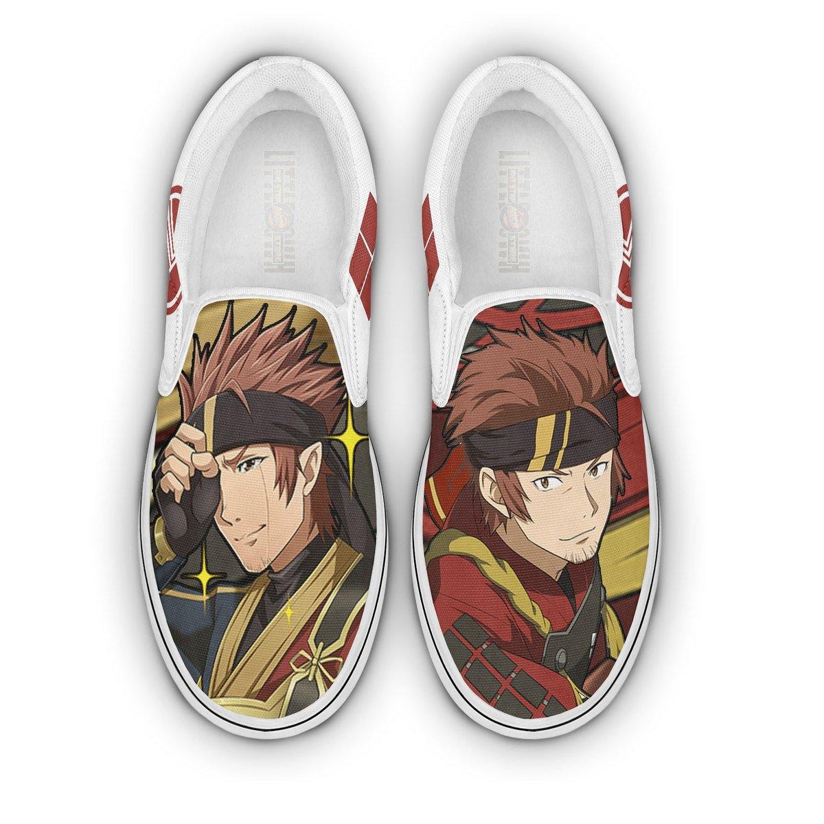 Sword Art Online Klein Shoes Custom Anime Classic Slip-On Sneakers