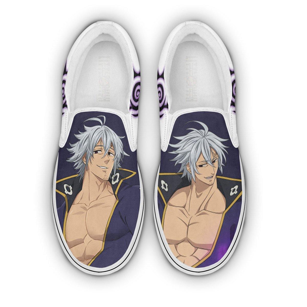 The Seven Deadly Sins Estarossa Shoes Custom Anime Classic Slip-On Sneakers