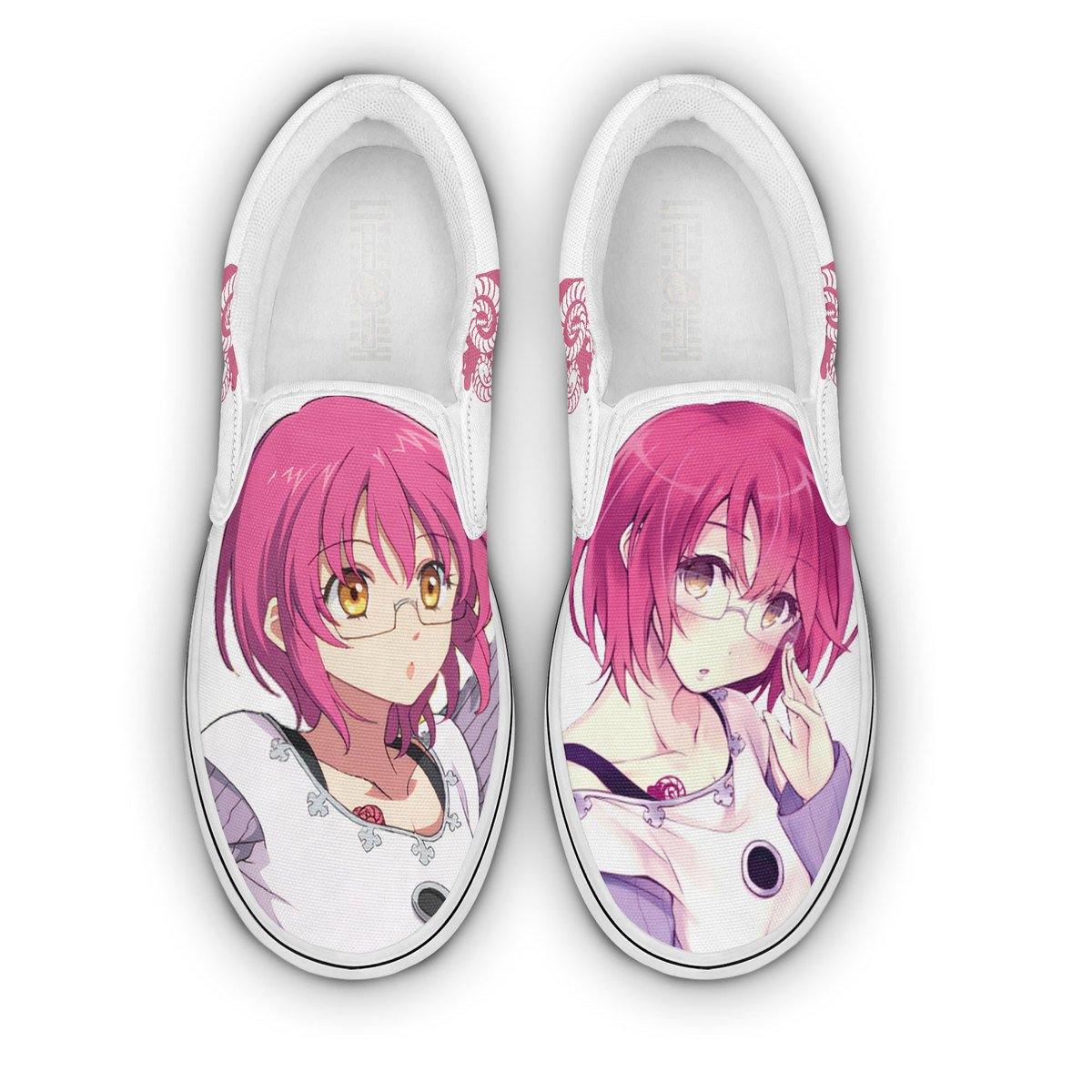 The Seven Deadly Sins Gowther Shoes Custom Anime Classic Slip-On Sneakers