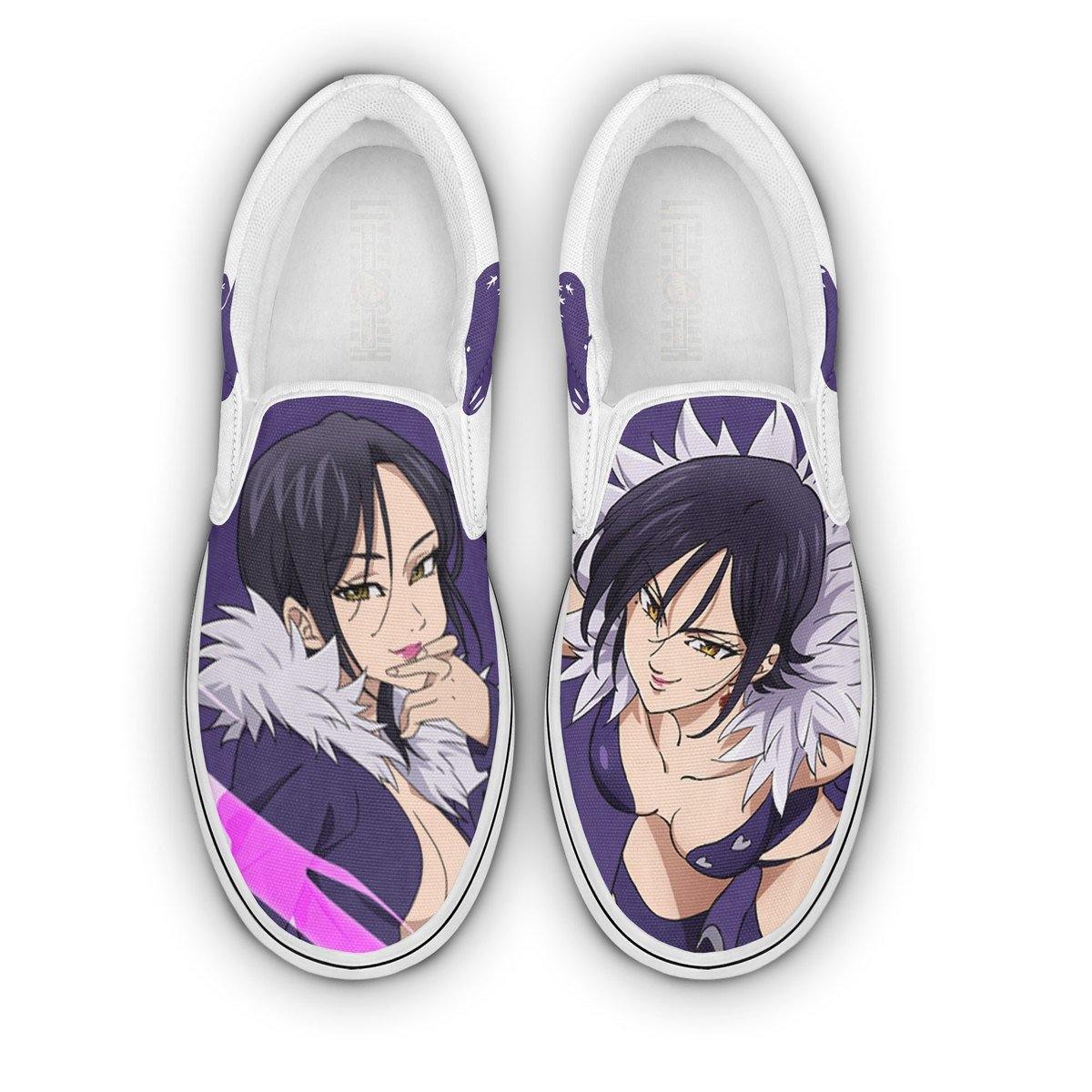 The Seven Deadly Sins Merlin Shoes Custom Anime Classic Slip-On Sneakers