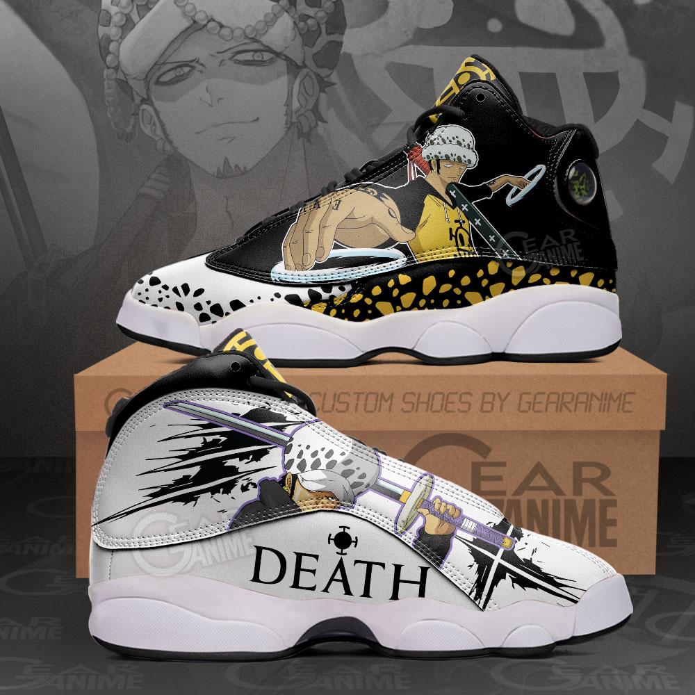 Trafalgar Law Sneakers Custom Anime One Piece Shoes