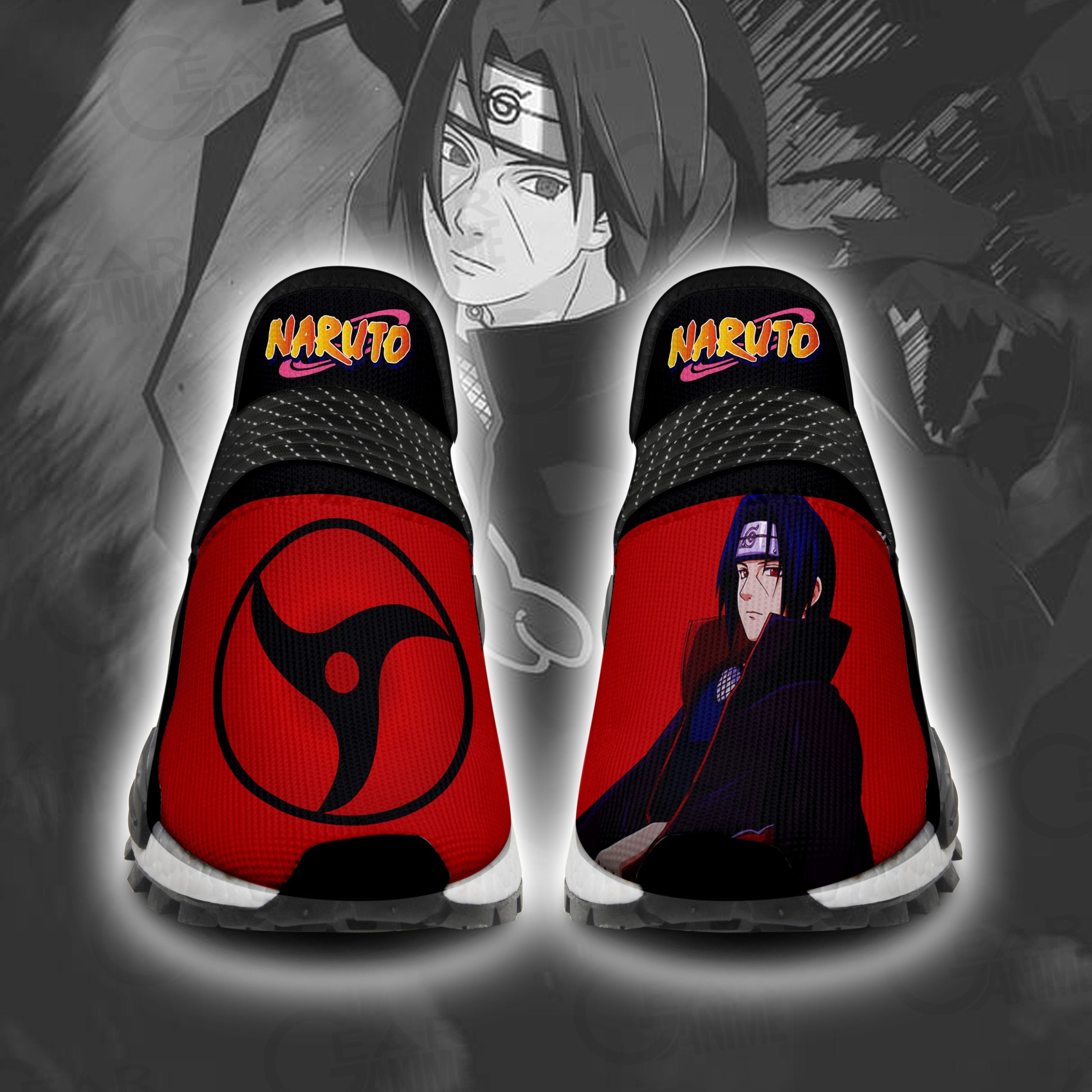 Uchiha Itachi Shoes Naruto Custom Anime Shoes PT11