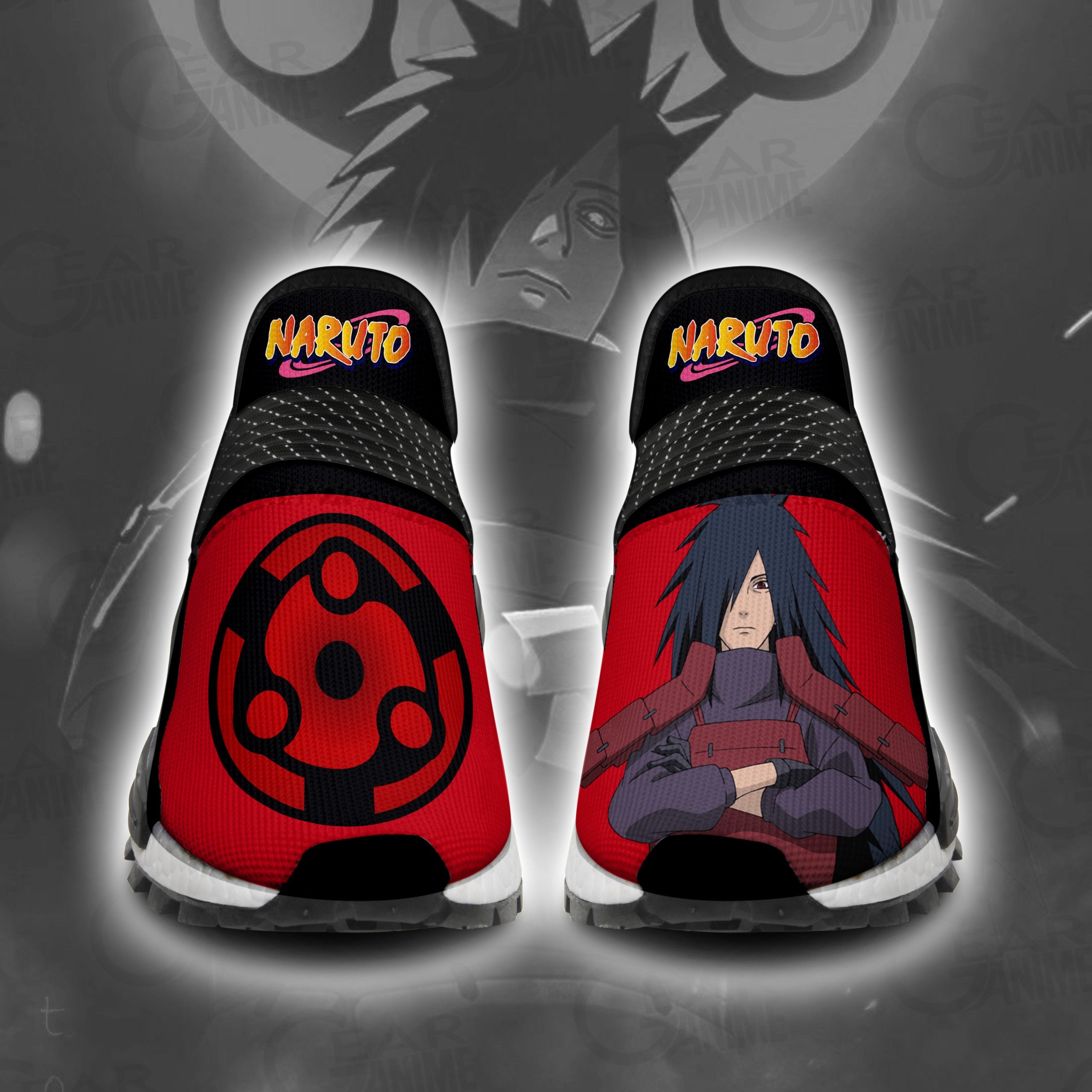 Uchiha Madara Shoes Naruto Custom Anime Shoes PT11