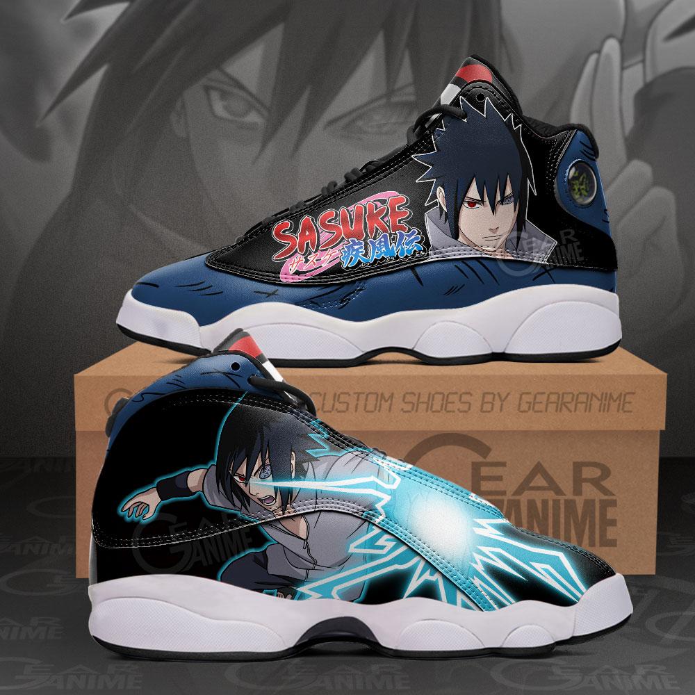 Uchiha Sasuke Sneakers Custom Anime Naruto Shoes