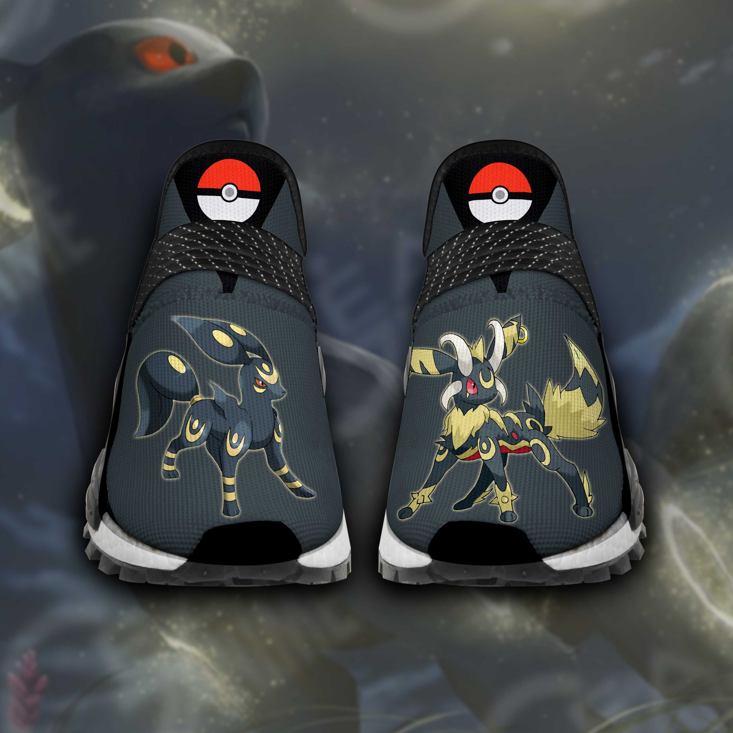 Umbreon Shoes Pokemon Custom Anime Shoes TT11