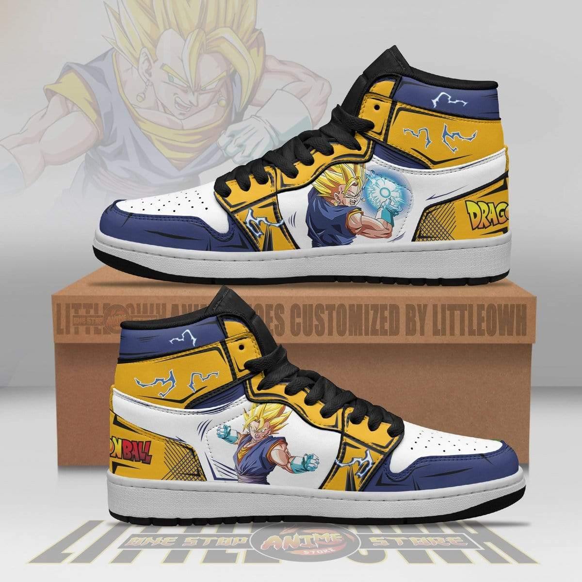 Vegito Shoes Super Saiyan Anime Dragon Ball JD Sneakers - HomeFavo