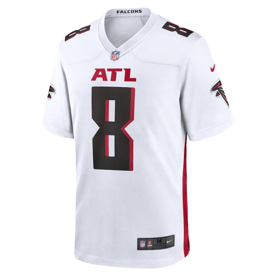 Men's Atlanta Falcons Kyle Pitts Nike White Game Jersey - HomeFavo