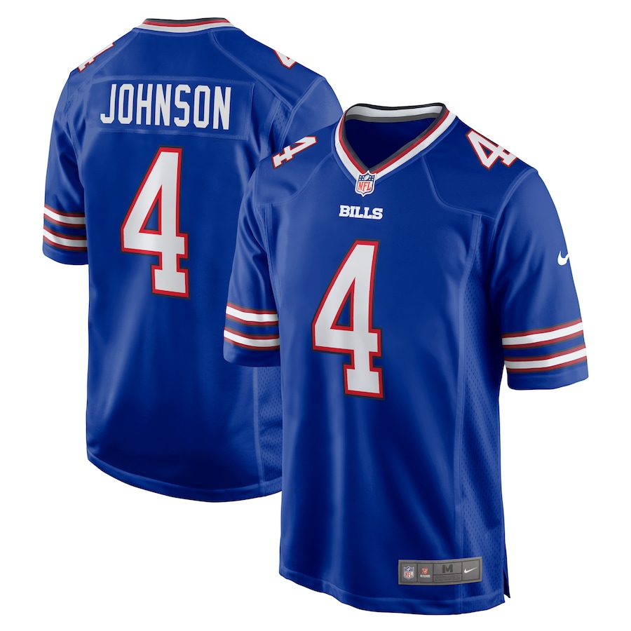 Men's Buffalo Bills Jaquan Johnson Nike Royal Game Jersey - HomeFavo