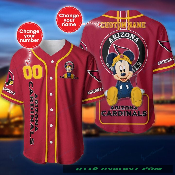 Seattle Seahawks Mickey Mouse Personalized Baseball Jersey Shirt - HomeFavo