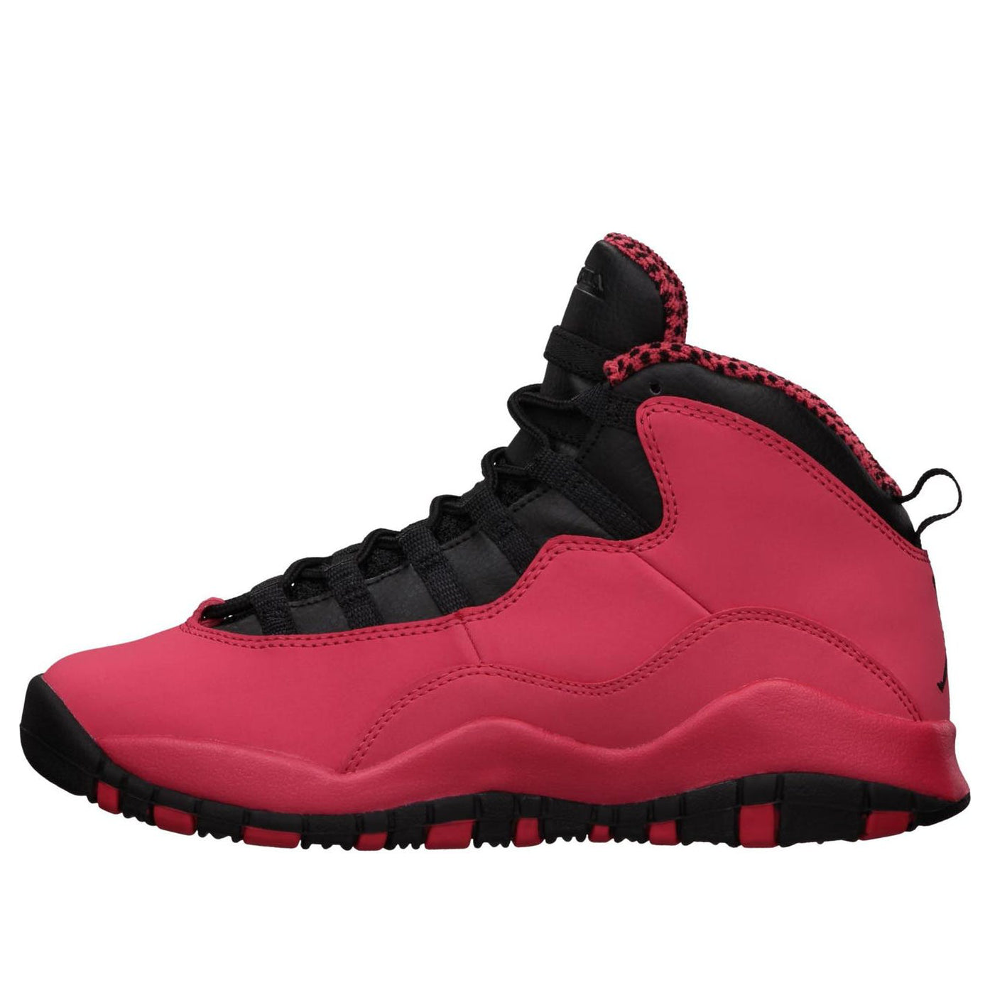 Nike Girls AJ10 Retro GS Fusion Red Black 487211-605 - HomeFavo