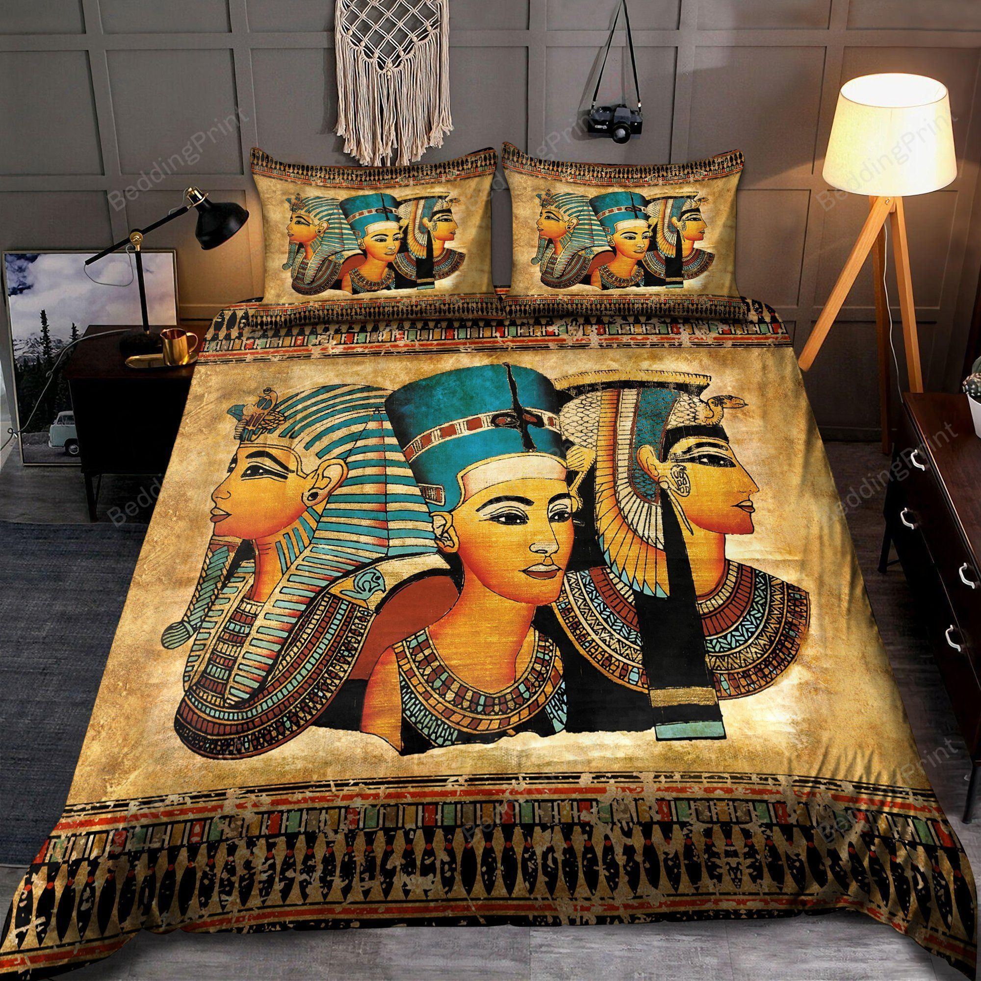 Ancient Egyptian Gods Bedding Set Bed Sheets Duvet Cover Bedding Sets Please Note This Is A