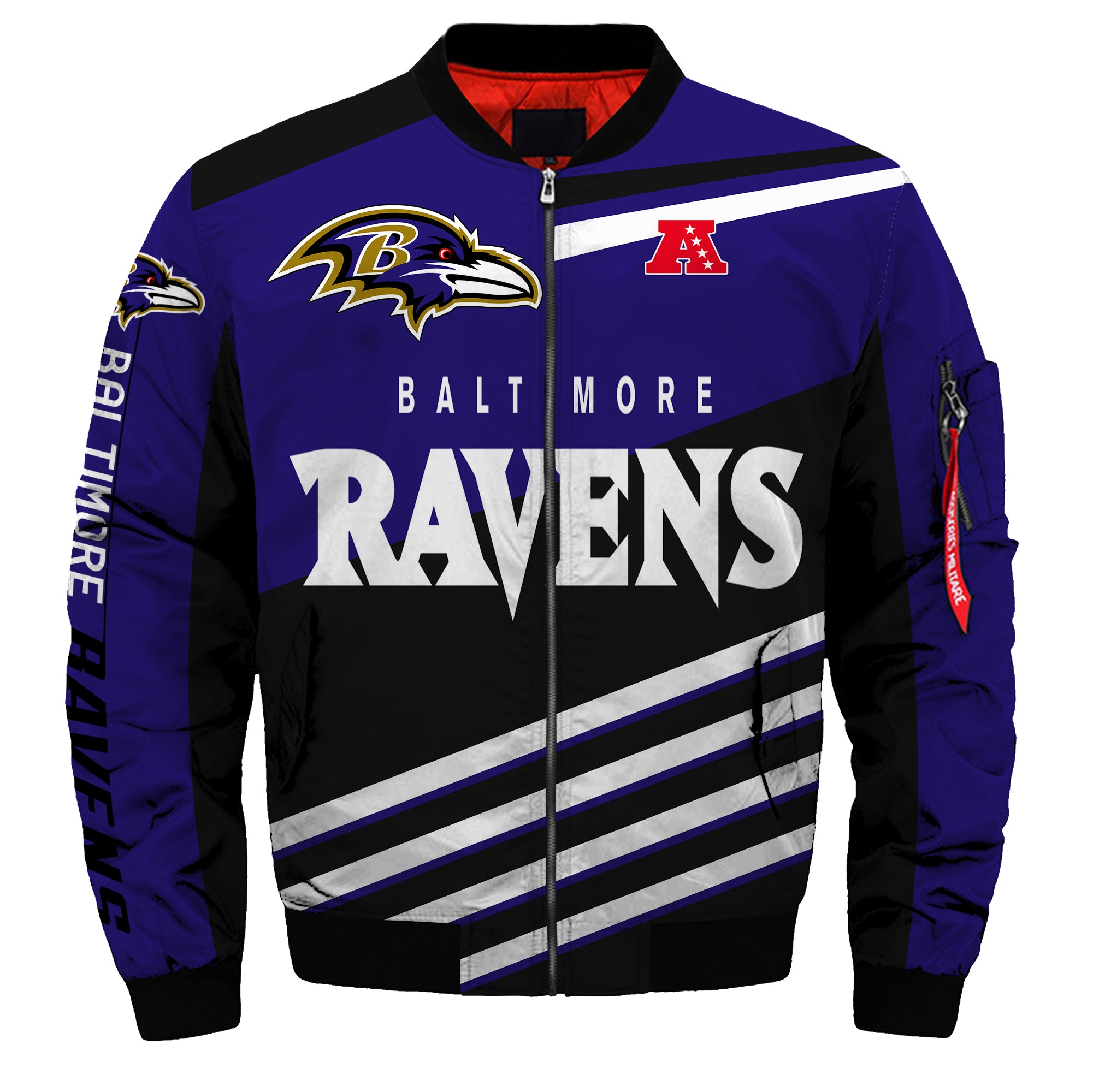 Baltimore Ravens Champs Jacket MTE01 - HomeFavo