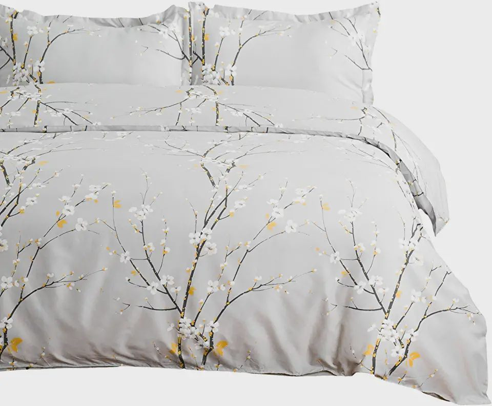 Bedsure Spring Bloom Pattern Bed Sheets Duvet Cover Bedding Sets Homefavo