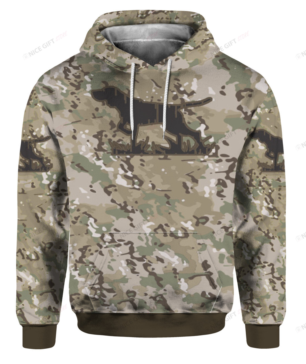 Bird Dog Whiskey Camouflage Hoodie 3D 3HO-X4S4 - HomeFavo