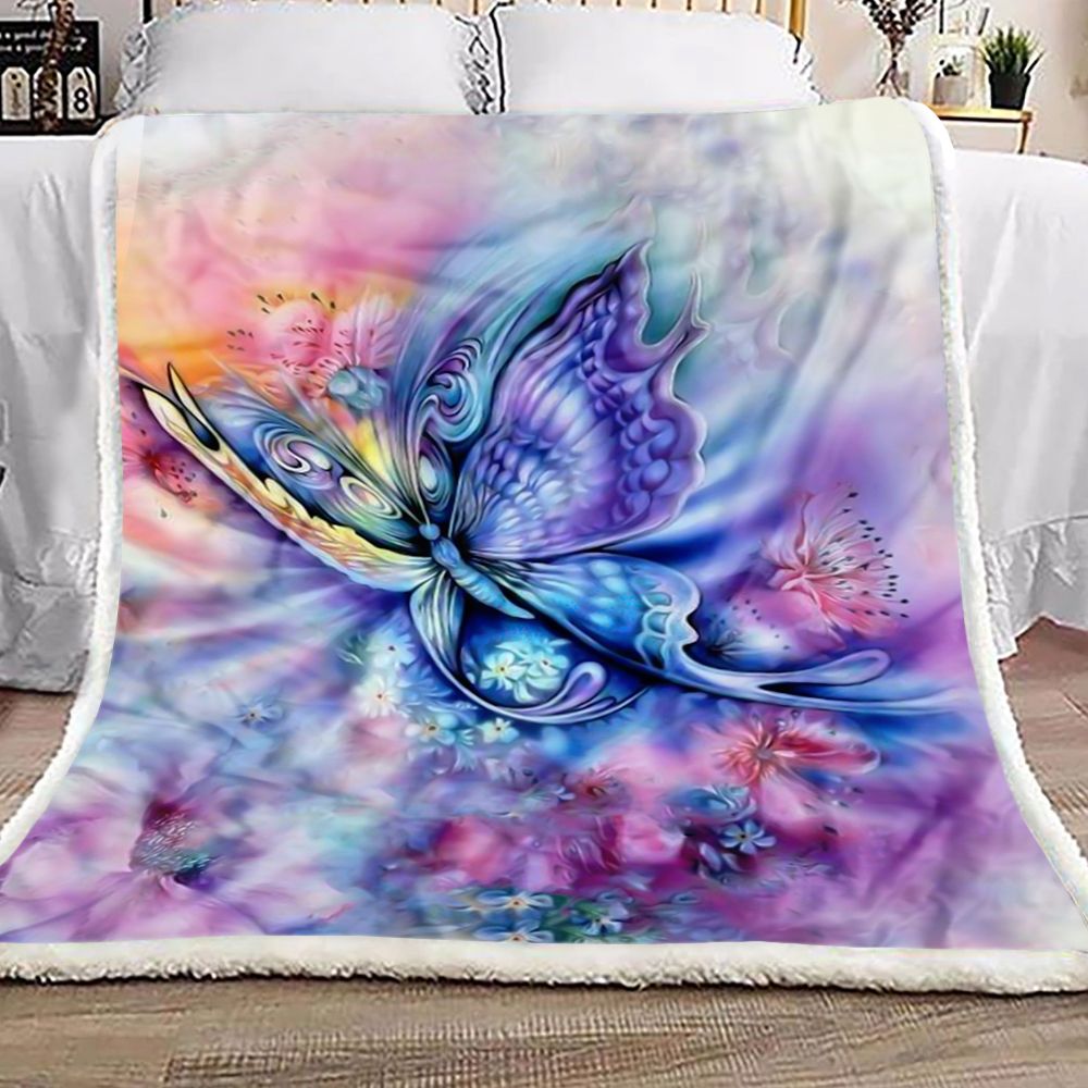 Butterfly Blanket, Fantasy Butterfly - HomeFavo