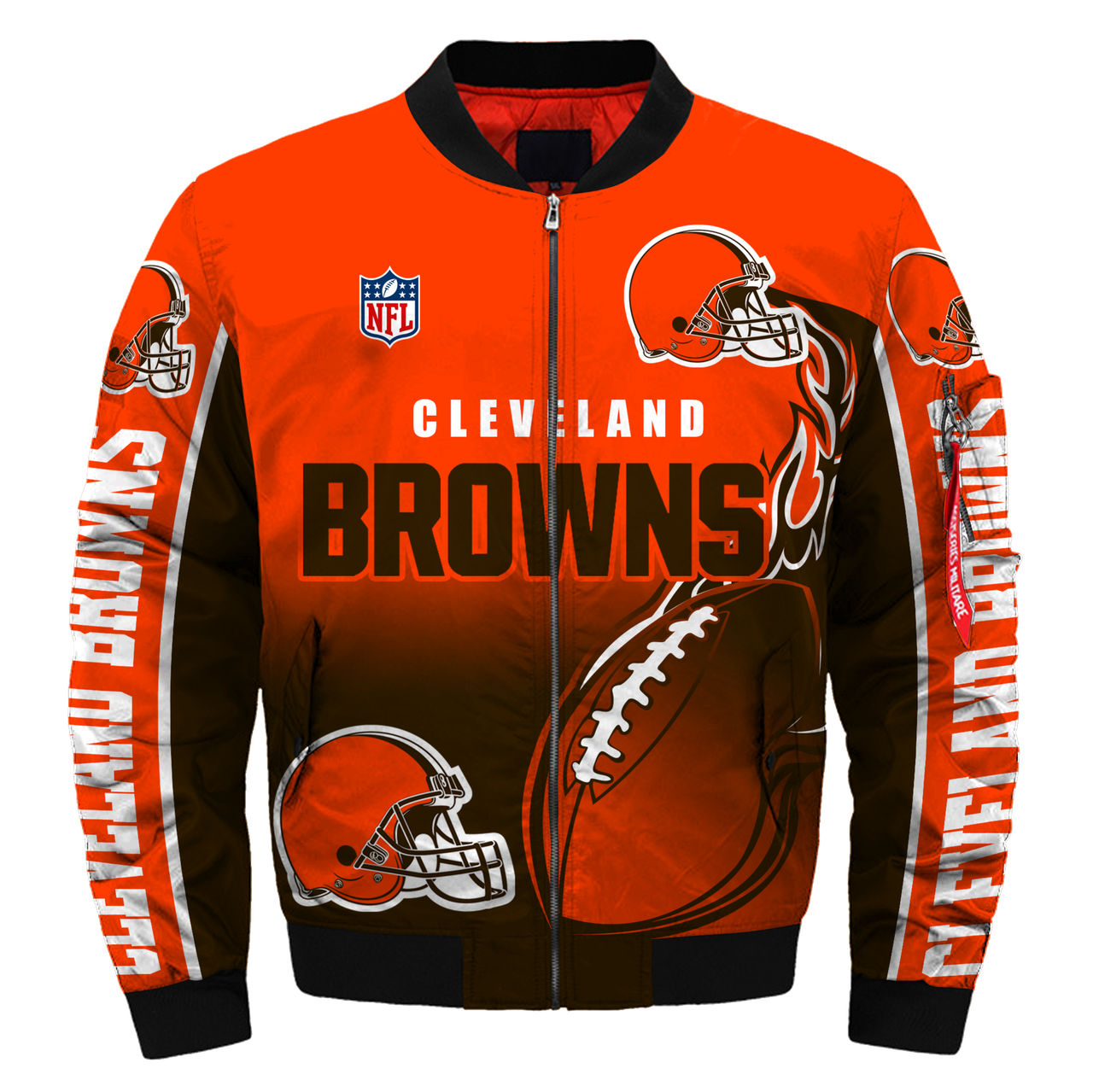 Cleveland Browns Champs Jacket MTE03 HomeFavo