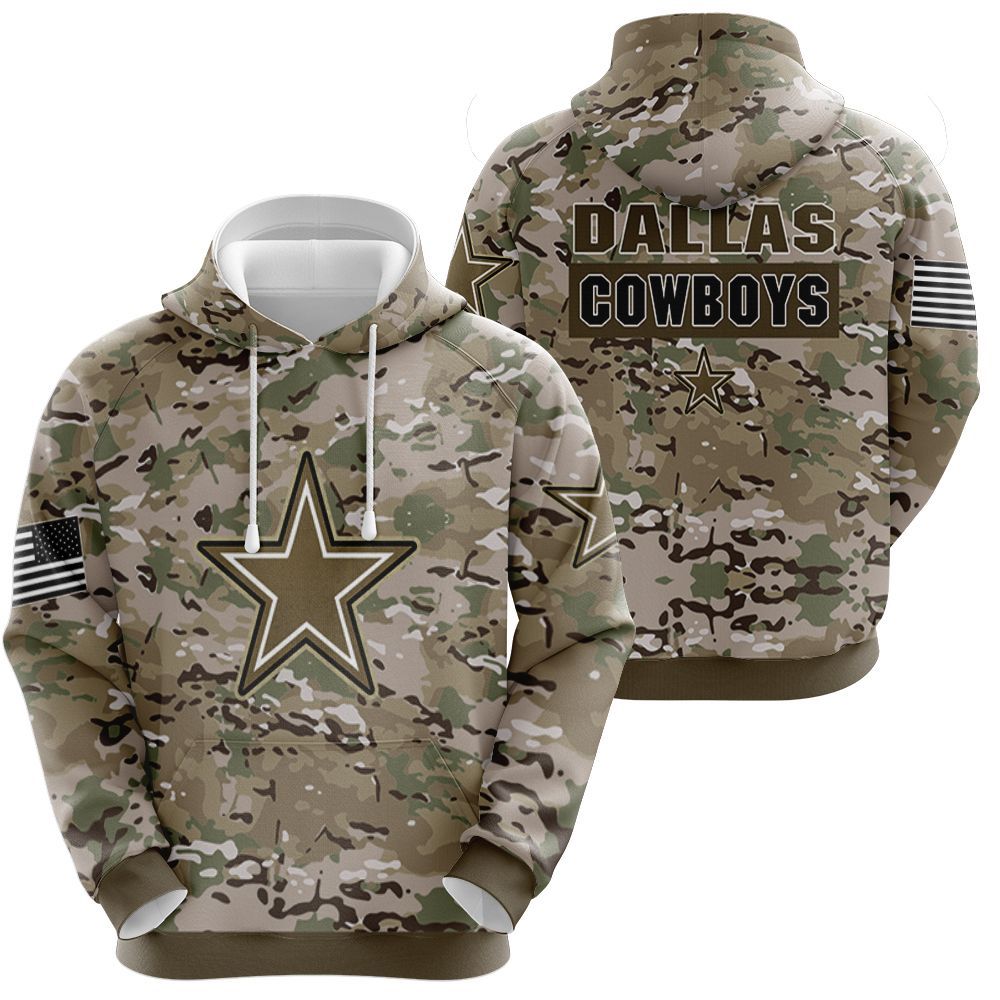 Dallas Cowboys Camouflage Pattern 3D All Over print Hoodie, T-shirt ...