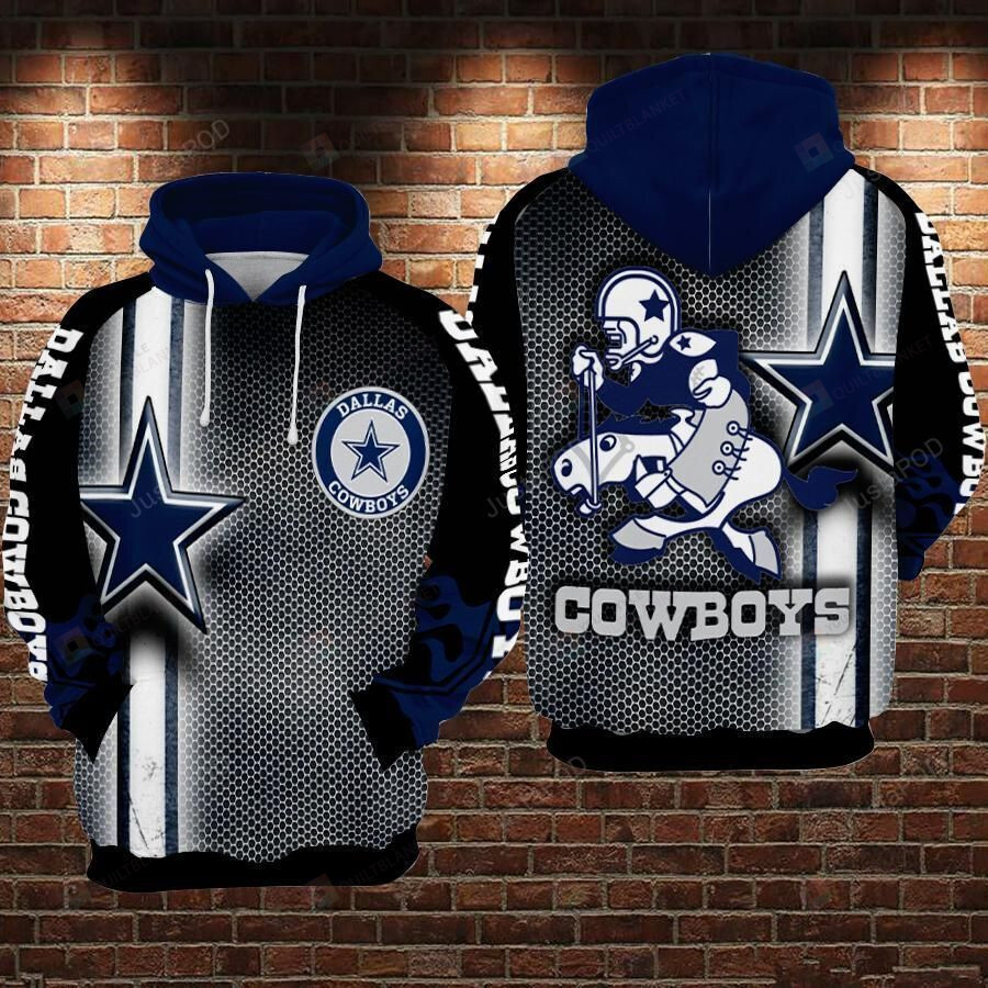 Dallas Cowboys Nfl National Football League 3d All Over Print Hoodie ...