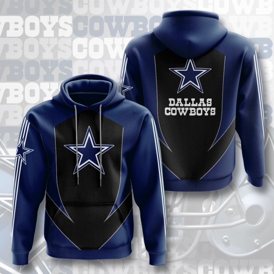 Dallas Cowboys No527 Custom Hoodie 3D - HomeFavo
