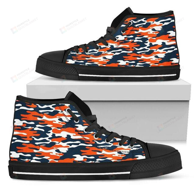 Denver Broncos High Top Shoes MTE06 - HomeFavo