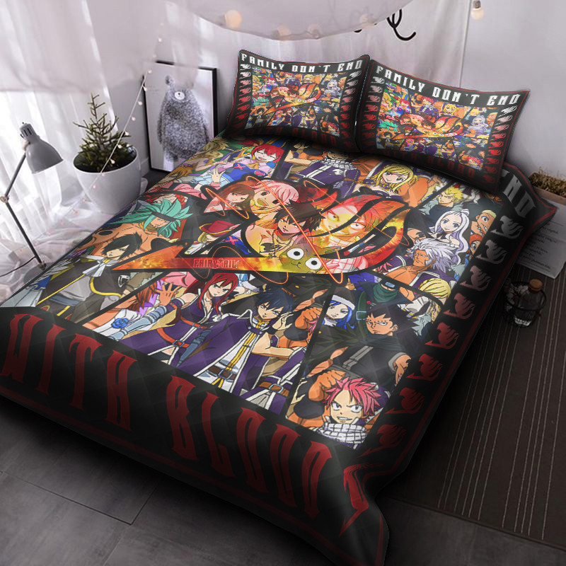 Fairy Tail Family Bedding Set - HomeFavo