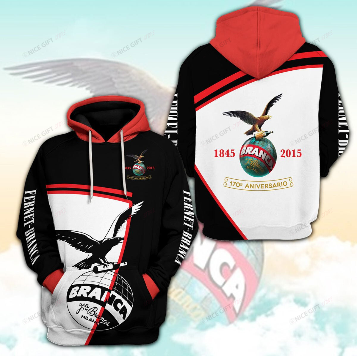 Fernet-Branca Hoodie 3D 3HO-K4X0