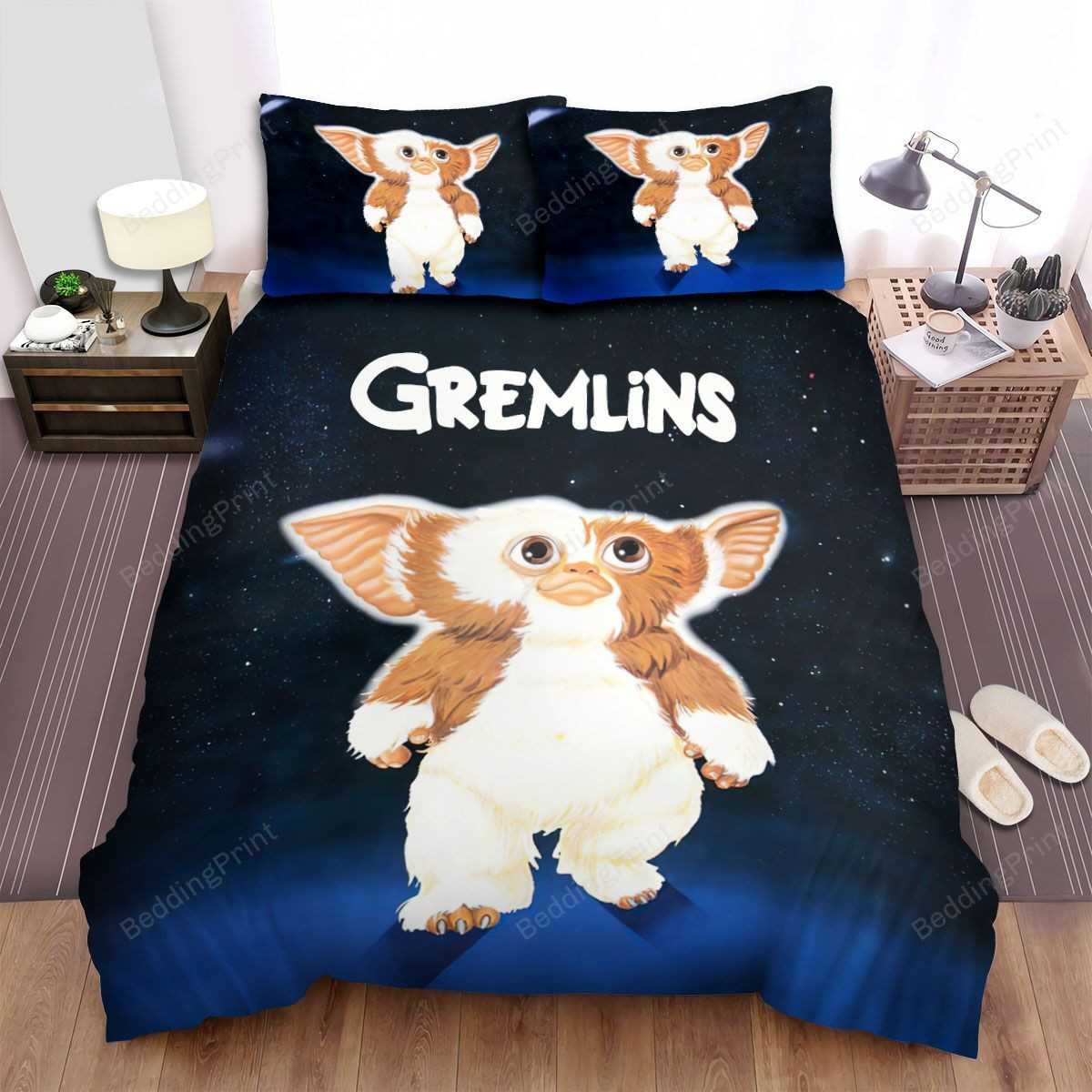 Gremlins Night Sky Bed Sheets Duvet Cover Bedding Sets - HomeFavo