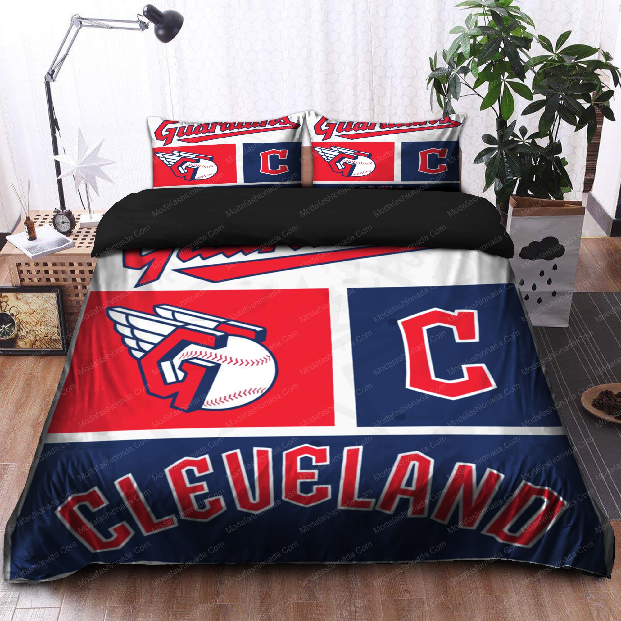 Logo Cleveland Guardians MLB 84 Bedding Sets PLEASE NOTE This is a