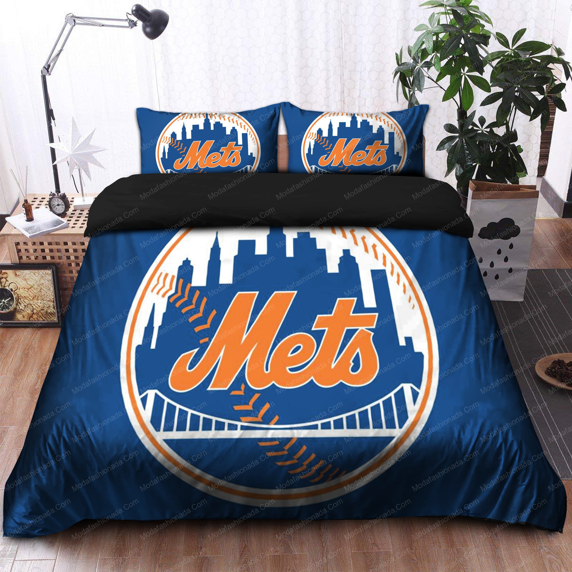 Logo New York Mets MLB 123 Bedding Sets - Logo New York Mets Mlb 123 BeDDing Setseupnl