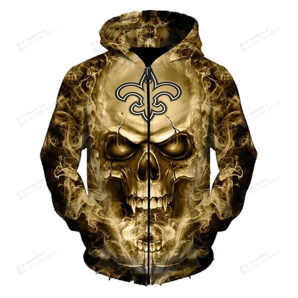 New Orleans Saints 3D All Over Print Hoodie, Zip-up Hoodie MTE012 ...