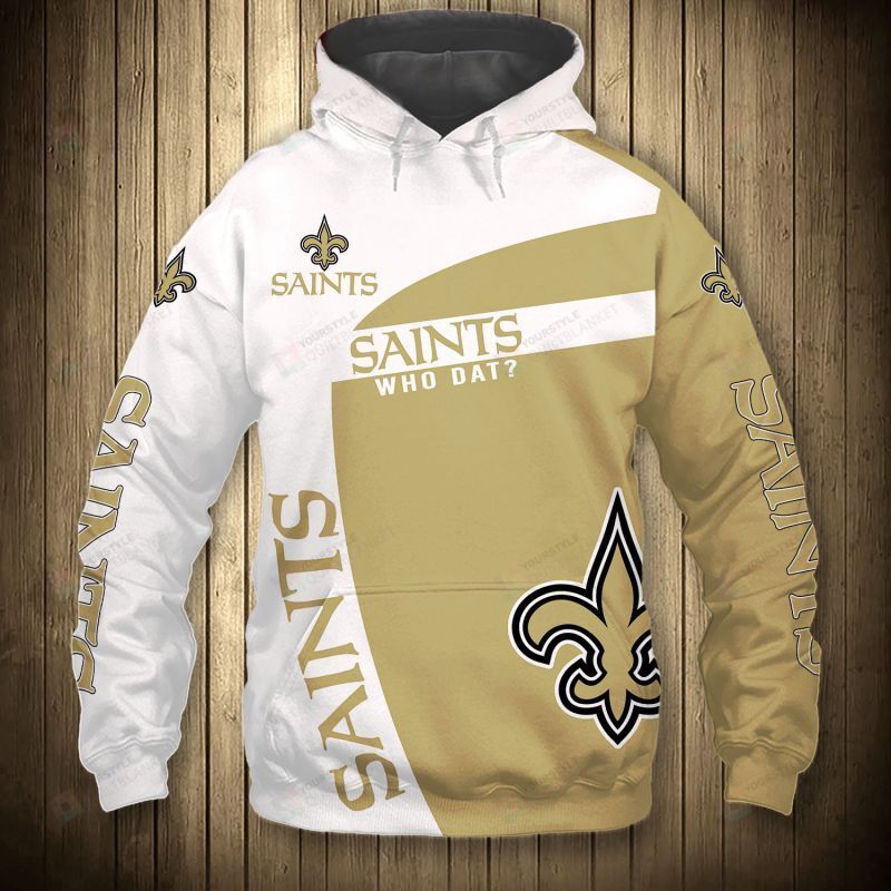 New Orleans Saints 3d Hoodie 04 - HomeFavo