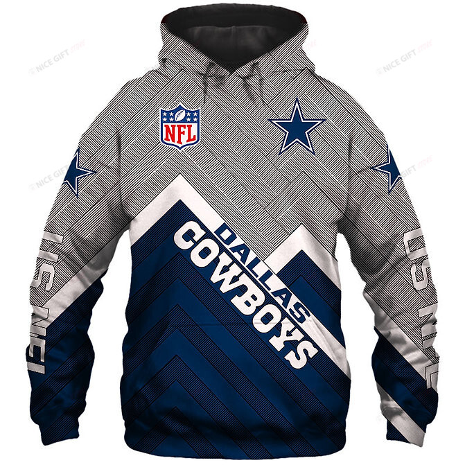 NFL Dallas Cowboys Hoodie 3D 3HO-D8S4 - HomeFavo