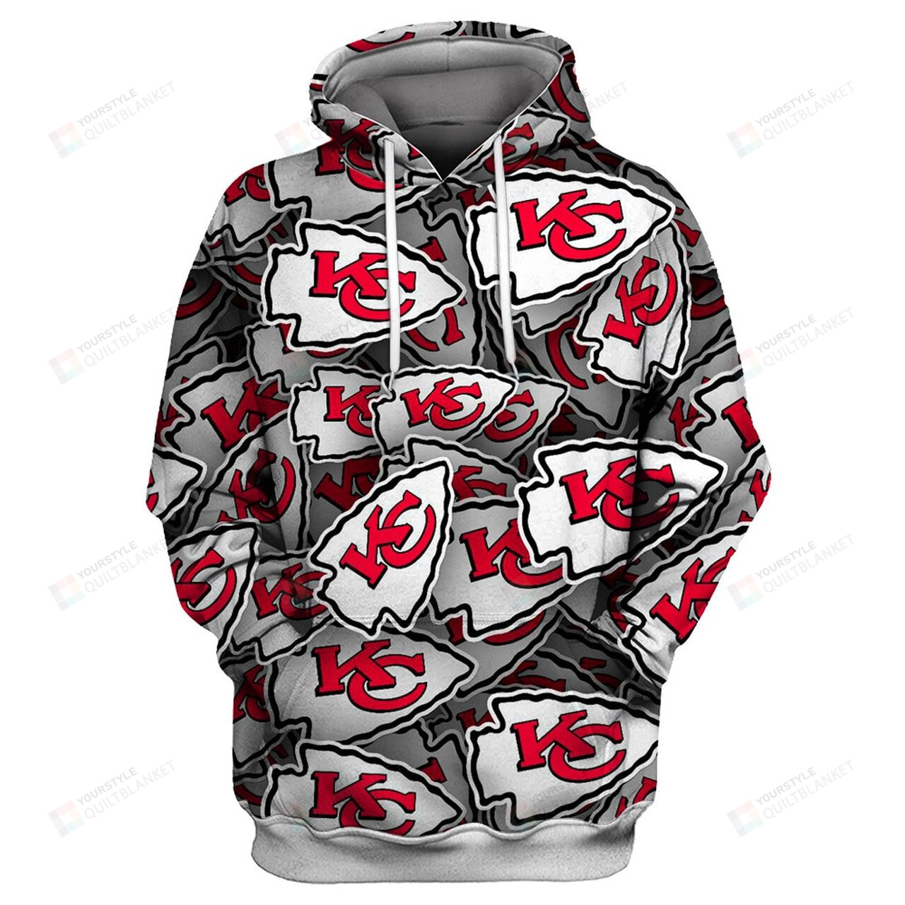 Nfl Kansas City Chiefs 3D All Over Print Hoodie, Zip-up Hoodie MTE04 ...