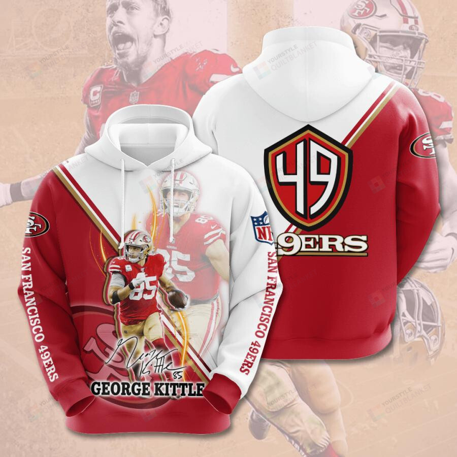 NFL San Francisco 49ers 3D All Over Print Hoodie, Zip-up Hoodie MTE05 ...