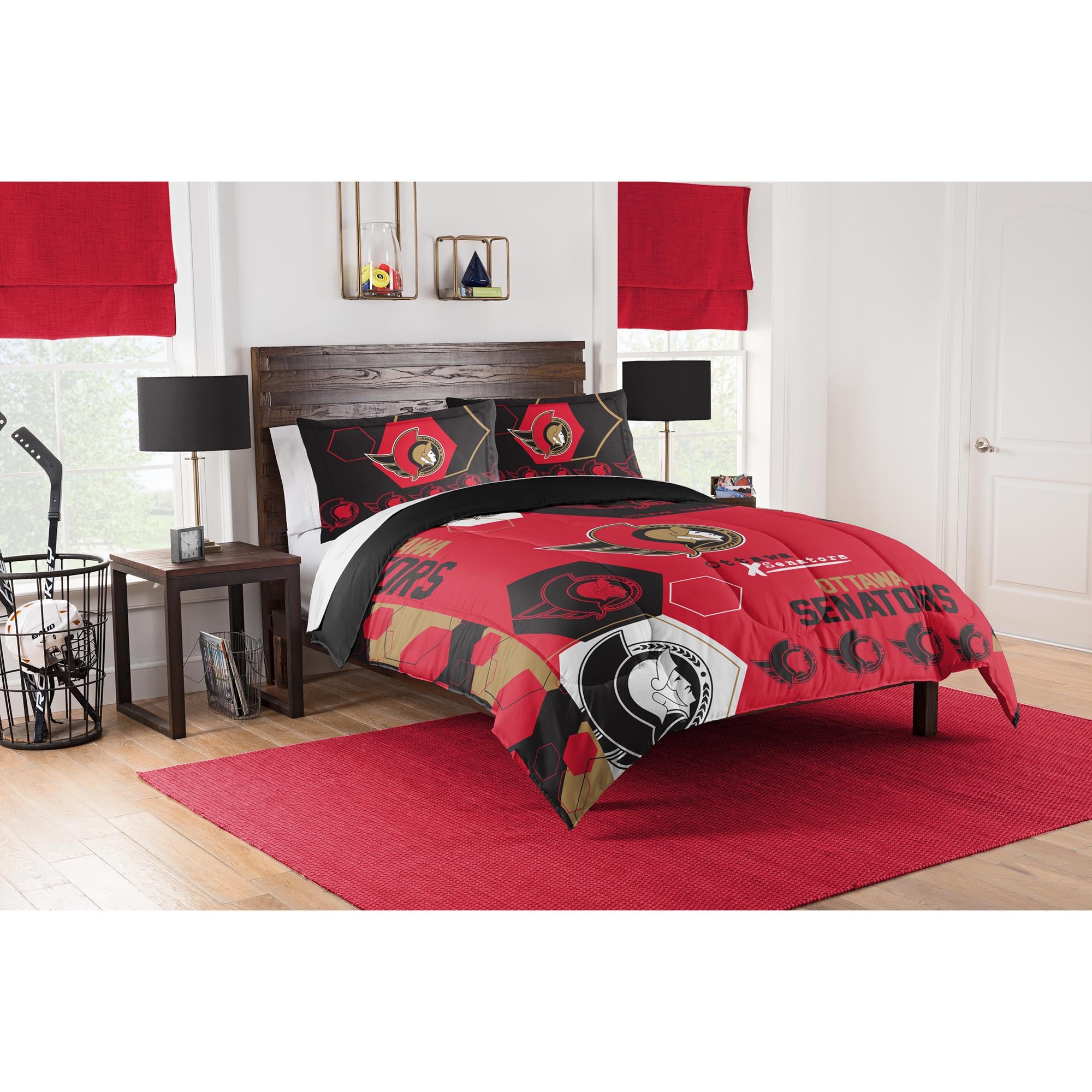 Ottawa Senators Bedding Set For Fans Duvet Cover Set PLEASE NOTE: This ...