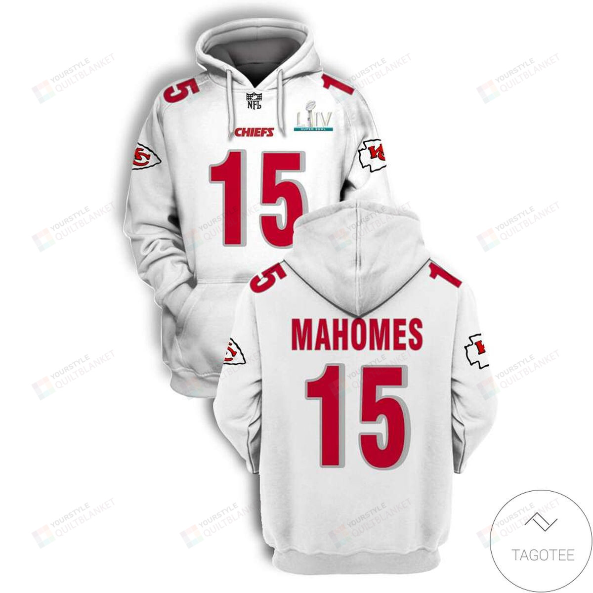 Patrick Mahomes Kansas City Chiefs 3D All Over Print Hoodie, Zip-up ...