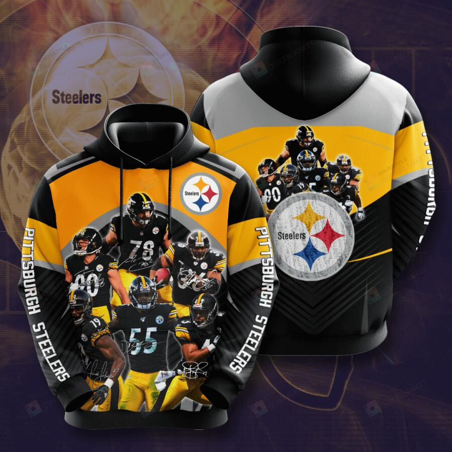 Pittsburgh Steelers 3D All Over Print Hoodie, Zip-up Hoodie MTE56 ...