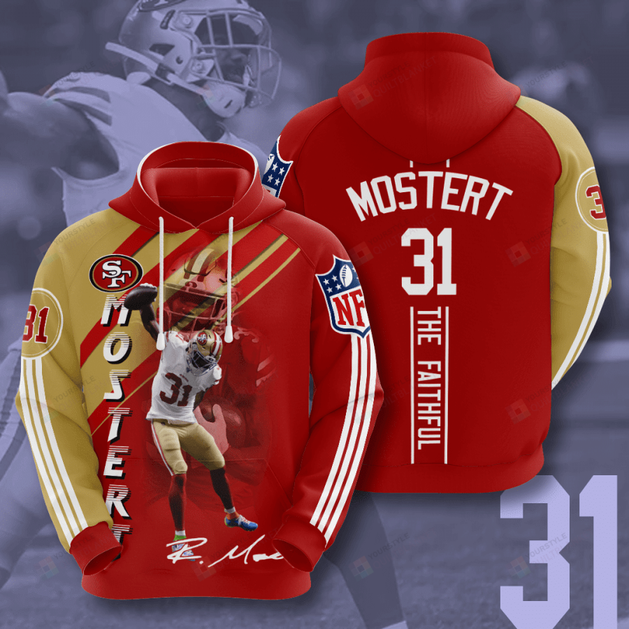 San Francisco 49ers 3D All Over Print Hoodie, Zip-up Hoodie MTE128 ...