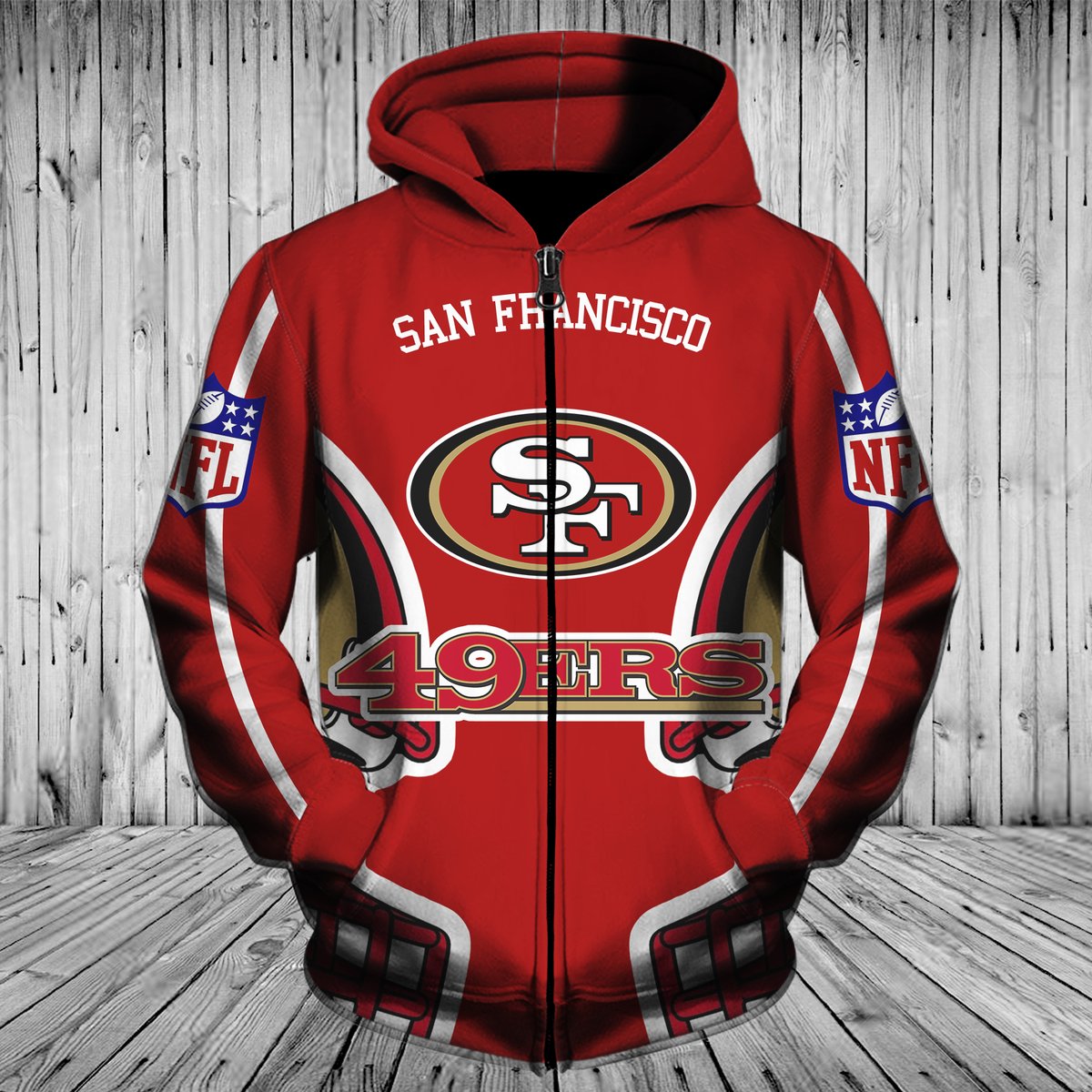 San Francisco 49ers Champs Hoodie MTE038 - HomeFavo
