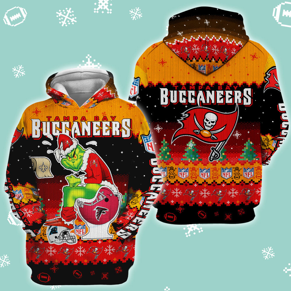 Tampa Bay Buccaneers Christmas Hoodie - HomeFavo
