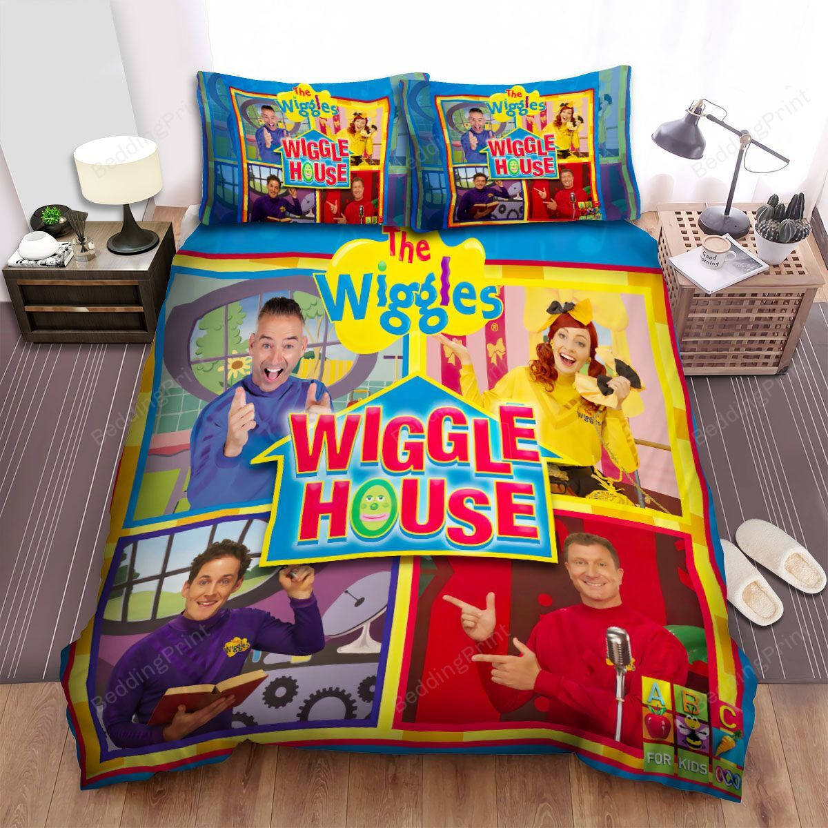 The Wiggles Wiggle House Bed Sheets Duvet Cover Bedding Sets Homefavo