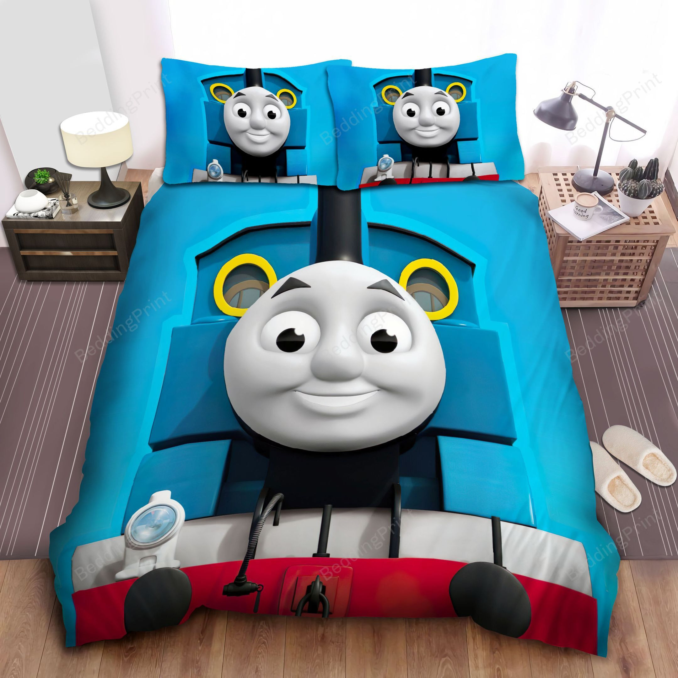 Thomas Train And Friends Poster Bed Sheets Duvet Cover Bedding Sets5zblq 