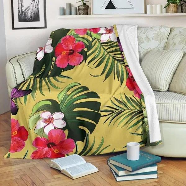 Tropical Exotic Hawaiian CLH0111614F Blanket - HomeFavo