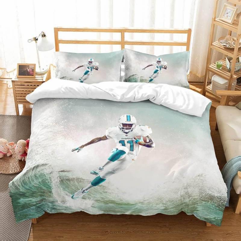 Buy 3D Customize Parker Devante Miami Dolphins Bedding Set Duvet Cover