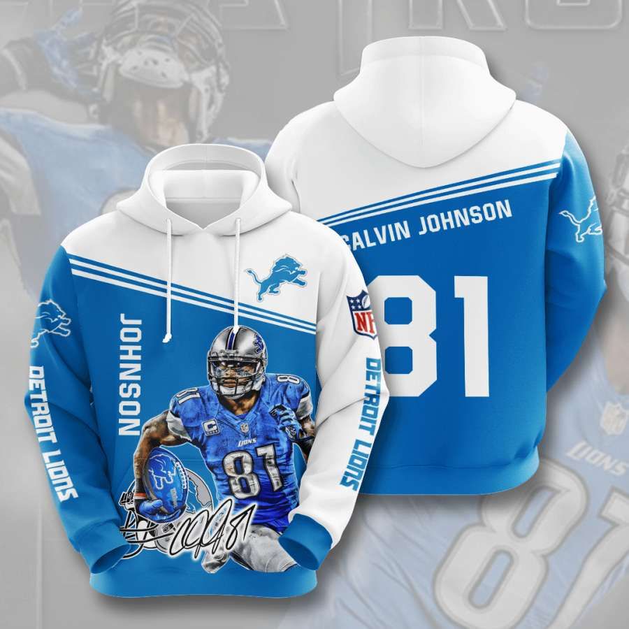 Buy Detroit Lions No598 Custom Hoodie 3D - HomeFavo